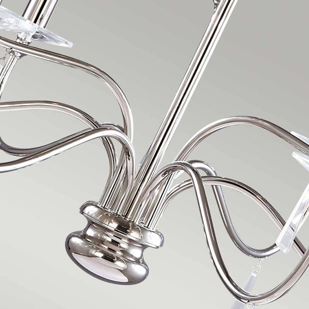 Żyrandol Finsbury Park (FP9-POL-NICKEL) - Elstead Lighting