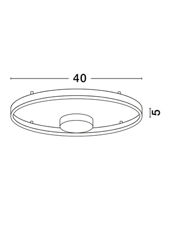 Plafon wewnętrzny SULLANA (LE44870) - Luces Exclusivas