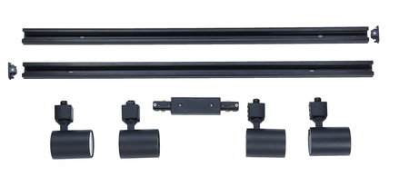 Zestaw Szynowy Snow SET 1F czarny (LP-737 BK SET) - Light Prestige