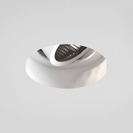 Lampa Wpuszczana Trimless Slimline Round Adjustable Fire-Rated Matowy Biały (1248019) - Astro Lighting