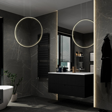 Lampa Wisząca Loop S Zmienna Barwa Światła LED czarna IP44 (PL0119-65-CCT-BK) - Yaskr