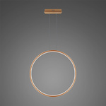 Lampa wisząca Ledowe Okręgi No.1 X 80cm 4k miedziana Dali (LA073/X_80_in_4k_copper_Dali) - ALTAVOLA DESIGN
