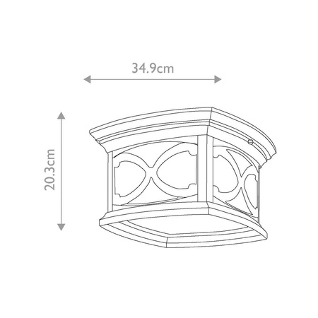 Plafon Franceasi (KL-FRANCEASI-F) - Elstead Lighting