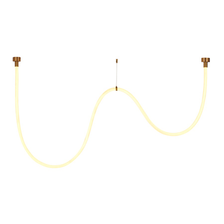 Lampa wisząca SNAKE LED wąż ledowy złota 300 cm (MD1021-3 gold) - Step into Design