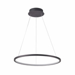 Lampa wisząca Vinola (PND-56135B-060RPC-BK-3KS4K-TRDIMM) - Italux