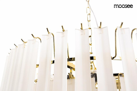 Elegancki złoty żyrandol GORDON 80 złota (MSE1501100563) - Moosee