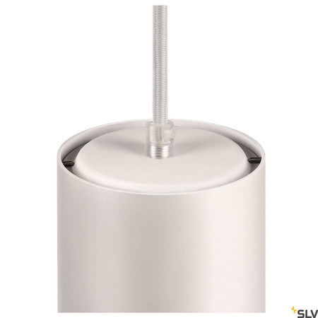 NUMINOS® PD DALI M, wewnętrzna oprawa wisząca LED, biała/czarna 3000 K 60° (1004544) - SLV