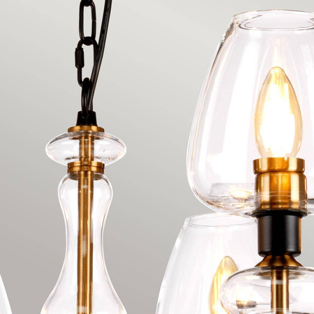 Żyrandol Armand (DL-ARMAND8-AB) - Elstead Lighting
