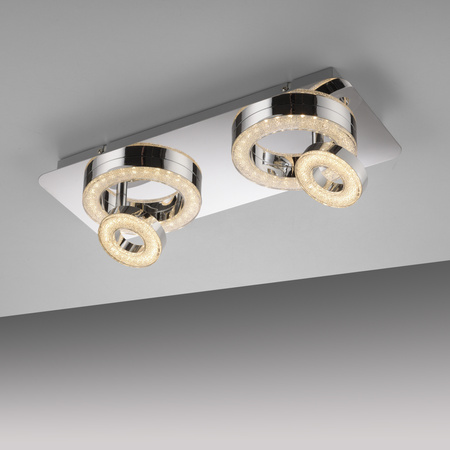 TIM LAMPA SUFITOWA CHROM (14521-17) - Paul Neuhaus