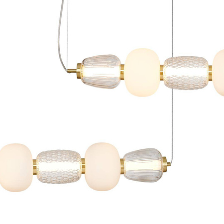 Lampa wisząca CARO GOLD 42W LED (ML0365) - Milagro