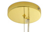 Lampa wisząca ATOMIC LONG (DW-d1005-10C.GOLD) - King Home