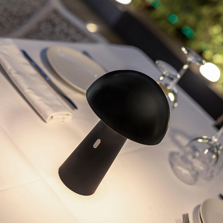 NEW GARDEN lampa przenośna SHITAKE IP44 NEGRO (LUMSTK025NXWLNW) - New Garden