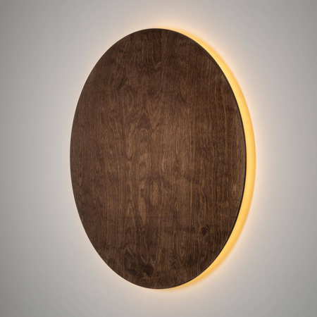 Drewniany kinkiet RING TIMBER LED XL (11292) - Nowodvorski