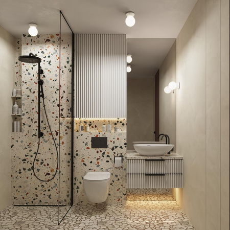 Kinkiet ZORI biały IP44 (SL.1903) - Sollux Lighting