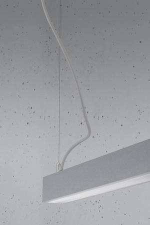 Lampa wisząca PINNE 90 szara 4000K (TH.052) - Thoro Lighting