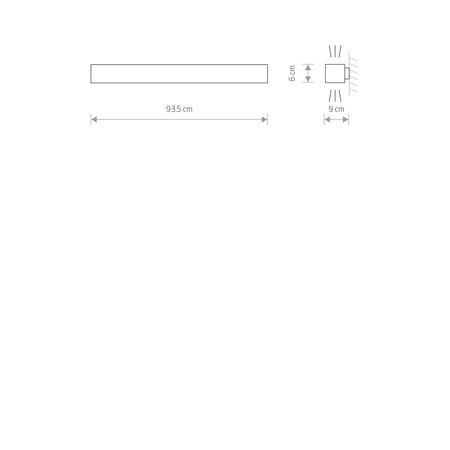 Kinkiet SOFT WALL LED 90X6 (7534) - Nowodvorski