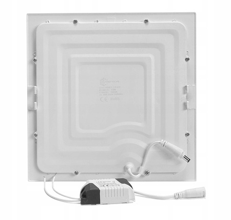 PANEL LED PODTYNKOWY PLAFON SUFITOWY KWADRAT 18W B.NEUTRALNA - Syntron