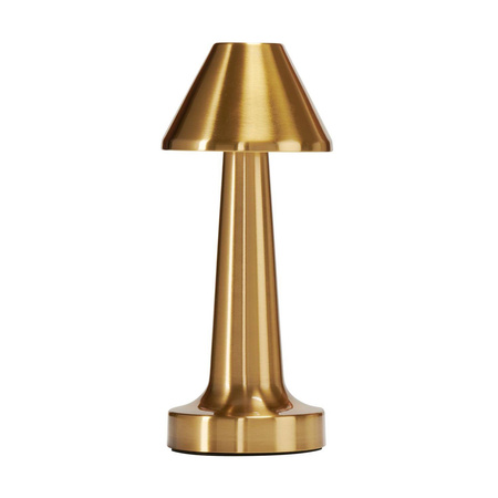 Przenośna lampa z dotykowym włącznikiem TAVOLO B złota 22 cm (ST-8127T/B GOLD) - Step into Design