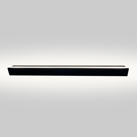 Minimalistyczny  kinkiet Bodo 60 cm czarny IP54 (LP-789/1W 60 BK) - Light Prestige