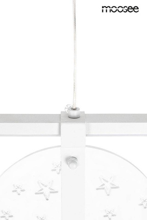 Lampa wisząca STARS biała (MSE010100343) - Moosee