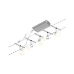 System linkowy zestaw Sheela max5x10W GU5,3 Chrom mat/Chrom 12V DC 60VA twszt/metal (PL94448) - Paulmann