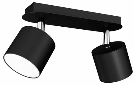 Lampa sufitowa DIXIE BLACK 2xGX53 (MLP7600) - Milagro