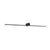 LED WALL LAMP 6W 3000K DOWNWARD  ALUMINUM  DRIVER BLACK (20145 Zambelis) - Zambelis