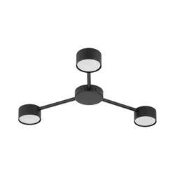 Lampa sufitowa AVIA BLACK 3 PŁ (4689) - TK Lighting