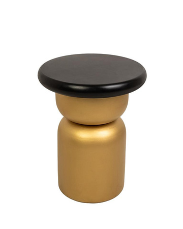 MaMaison stolik LEONARDO czarny / złoty (MM001501100330) - MaMaison