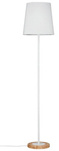 Neordic Stellan Lampa podłogowa max. 1x20W E27 230V Biały/Drewno tkan/met/Drewno (PL79634) - PAULMANN