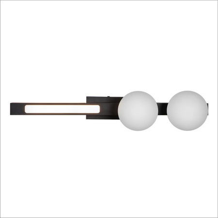 Kinkiet Magnet 13W+2xG9 3000/4000K Czarny (ML1138) - Milagro
