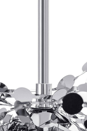 Oryginalna srebrna lampa wisząca MONETE (JD8653-2.Chrom) - King Home