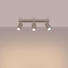 Plafon KARBON 3L taupe (SL.1764) - Sollux Lighting