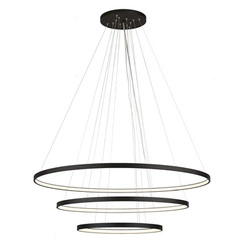 Lampa wisząca Agari Multi 3 117-87-57 - Czarna (1170 mm) 3000K   (5430) - Shilo