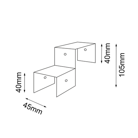 Złącze konfiguracyjne do lamp ogrodowych Taketa - Antracyt   (9953) - Shilo Garden