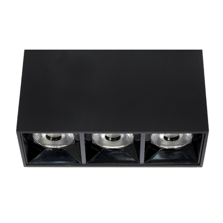 Lampa liniowa natynkowa 9w 4000K czarna JDL-6T - DomenoLED