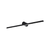 WALL LAMP 17W 3000K ALUMINIUM BLACK IP54 (22125 Zambelis) - Zambelis