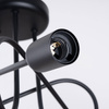 Żyrandol SUPEŁ 3 czarny (SL.1434) - Sollux Lighting