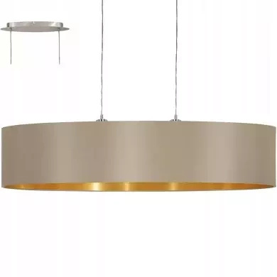 Lampa wisząca MASERLO taupe (31618 - EGLO) - żyrandol