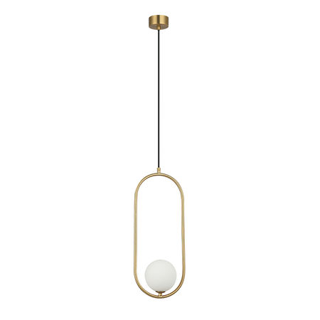 PENDANT LAMP G9 MAX 7W METAL GOLD (23135 Zambelis) - Zambelis