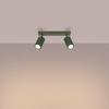 Plafon KARBON 2 zielony oliwkowy (SL.1618) - Sollux Lighting