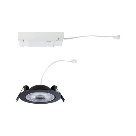 Oprawa do wbudowania ANMUS LED DIM 5W 700lm 105mm 2700K-6500K IP20 230V czarny / aluminium (PL92257) - PAULMANN