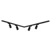 Zestaw Pipe Track Czarny 4xGU10 1,5m (ML1165) - Milagro