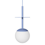 PLAAT A niebieska sufitowa lampa wisząca (PLA199P0) - Ummo