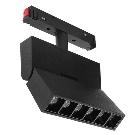 Lampa z diodami do szyn magnetycznych łamana 6W 3000K DDCX-GDZD6 - DomenoLED