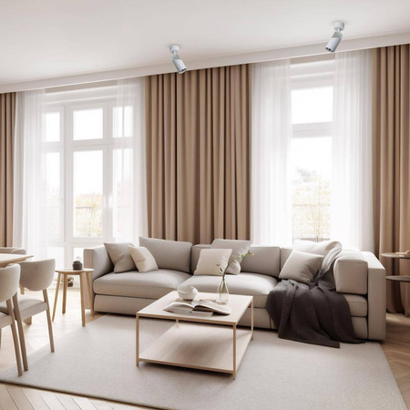 NEO WHITE CHROME SPOT 1xGU10 (ML0287) - Milagro