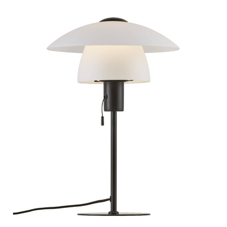 Lampa stołowa VERONA Nordlux E27 15W Szkło Czarny