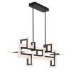 Średnia lampa wyspowa Inizio - Matowa czerń (QN-INIZIO-LP-M-BK) - Quintiesse