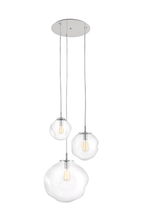 Lampa wisząca AVIA 3 chrom (10414309) KASPA