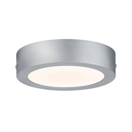 Lunar LED Panel 3000K 170mm 11W 230V Chrom Mat Aluminium (PL70653) - PAULMANN